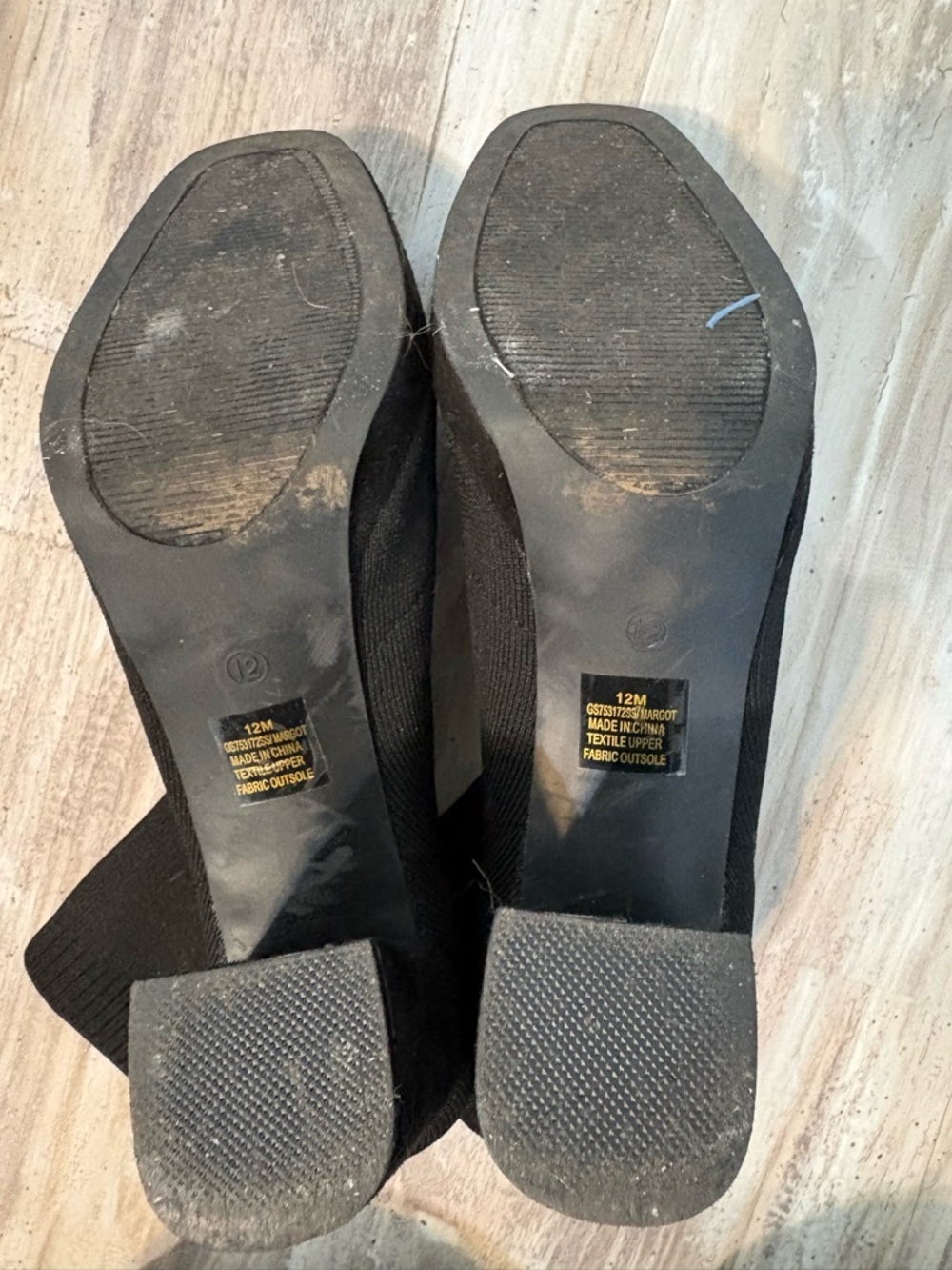 Black Platform Stretch Boots - Picture 5 of 5